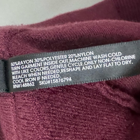 Torrid Full Length Signature Waist Sweater Jogger Legging in Purple Size 6X - Picture 9 of 10